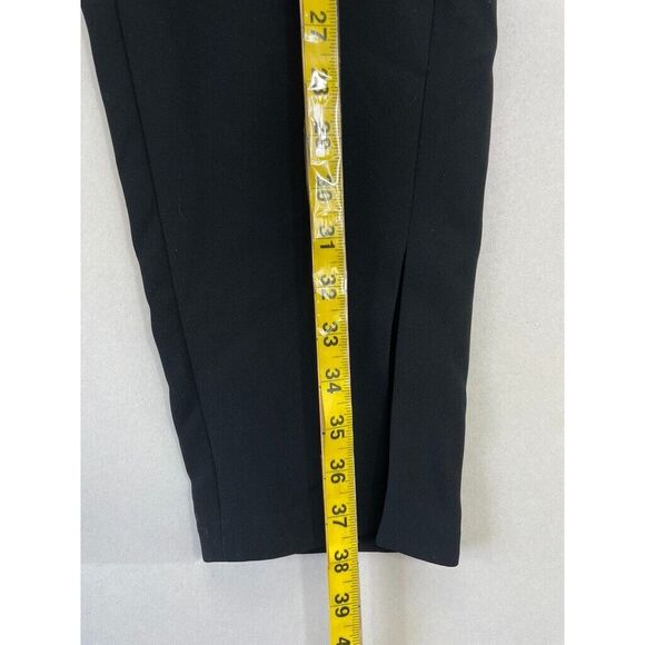 Theory Women's Drawstring Waist Tapered Leg Pockets Jogger Pants Black Size 10 - Picture 4 of 8